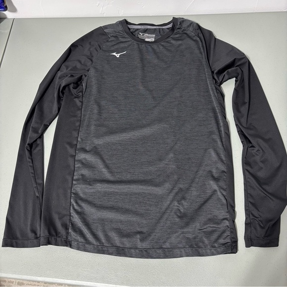 Youth Mizuno Alpha Stretch Long Sleeve Base Layer Shirt Athletic Boys XL - Picture 4 of 7